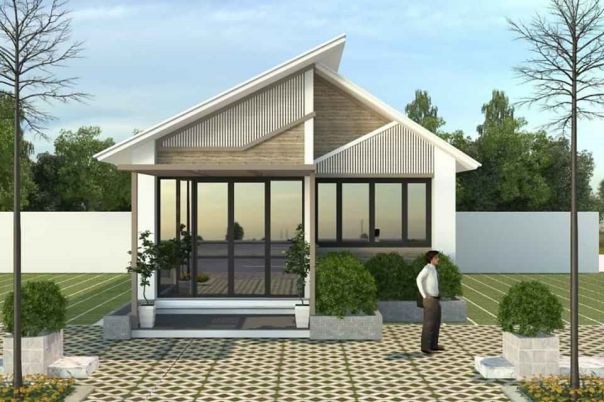 Mê đắm 9 mẫu nhà cấp 4 chữ L 4 phòng ngủ đẹp siêu dễ xây Thiết kế nhà cấp 4 100m2 có 4 phòng ngủ mái lệch độc đáo