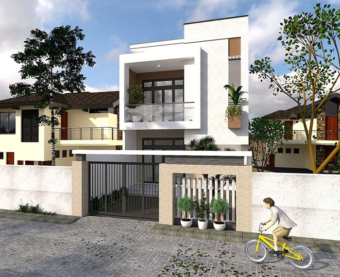 Dự trù chi phí xây dựng nhà ống 2 tầng 70m2 và những mẫu nhà đẹp chi phí xây nhà ống 2 tầng 70m2