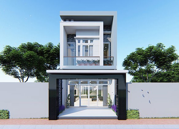 Dự trù chi phí xây dựng nhà ống 2 tầng 70m2 và những mẫu nhà đẹp chi phí xây nhà ống 2 tầng 70m2