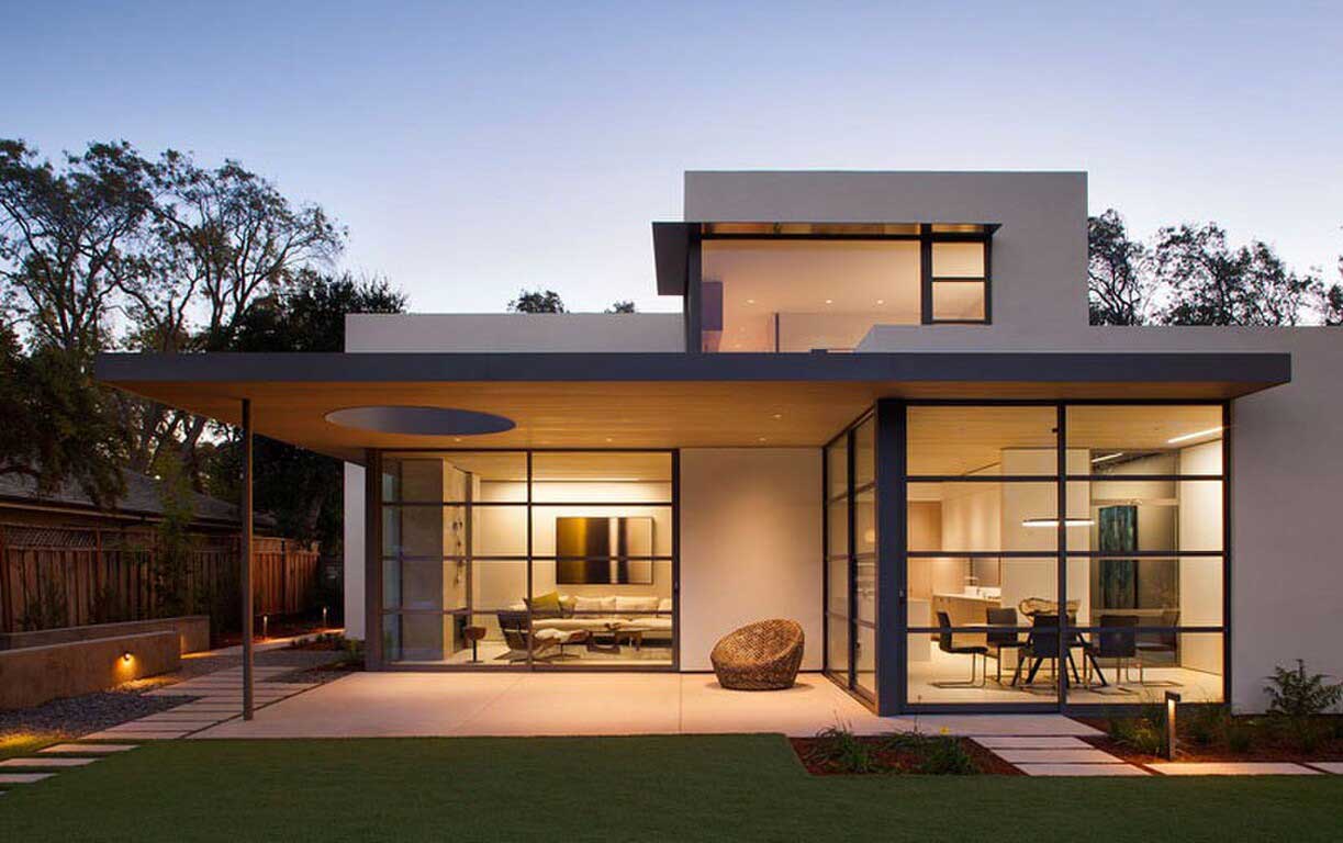 Kinh nghiệm thiết kế – thi công nhà tiền chế 100m2 Thiết kế nhà đơn giản, vật liệu xây dựng không quá nhiều