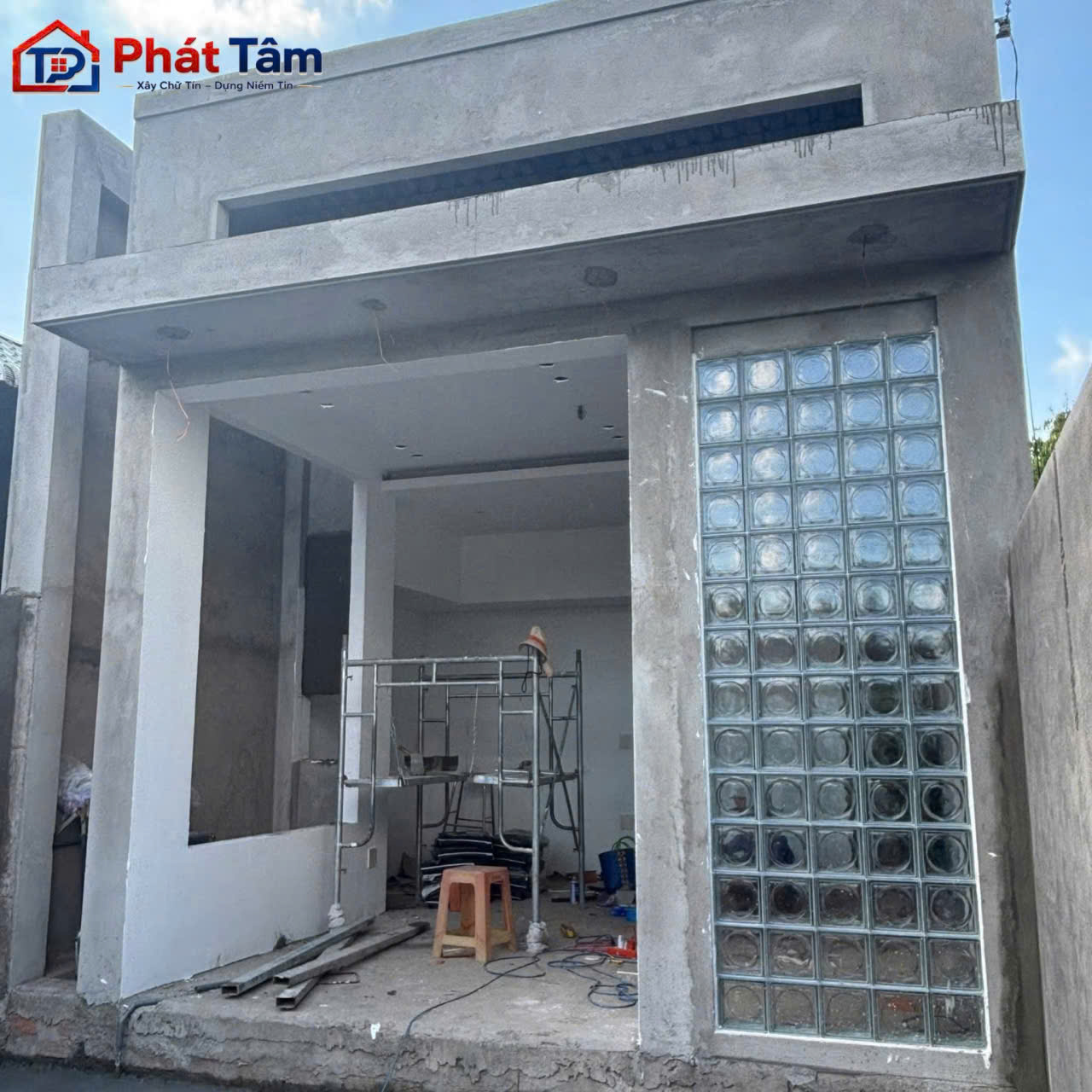 Cập nhật công trình nhà cô Lý